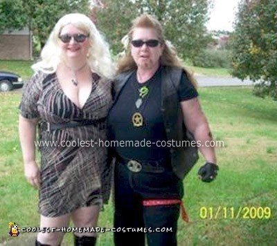 Homemade Dog the Bounty Hunter and his wife Beth Costumes