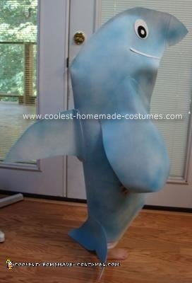 Homemade Dolphin Costume