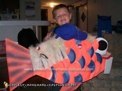 Homemade Dork Fish Costume