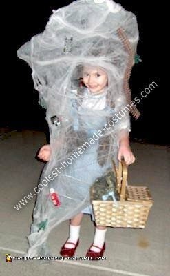 Homemade Dorothy in a Tornado from Wizard of Oz Costume