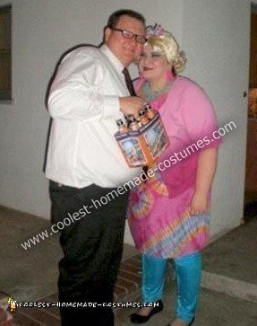 Coolest Homemade Drew Carey and Mimi Bobeck Couple Costume