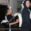 Homemade Drunk as Skunks Couple Costume