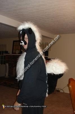 Homemade Drunk as Skunks Couple Costume