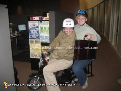 Homemade Dumb and Dumber Couple Costume