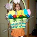 Homemade Easter Bunny Basket Costume