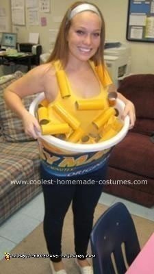 Homemade Easy Mac Costume