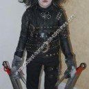 Homemade Edward Scissorhands Costume