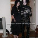 Homemade Edward Scissorhands Halloween Costume