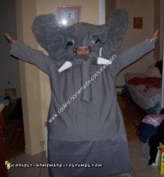 Homemade Elephant Costume