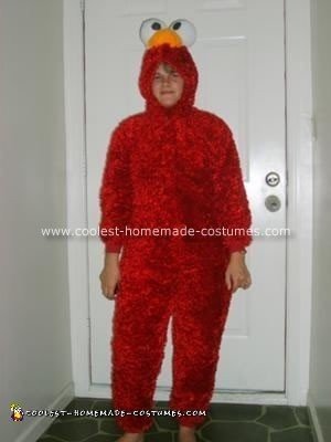 Homemade  Elmo Costume