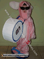 Homemade Energizer Bunny  Halloween Costume