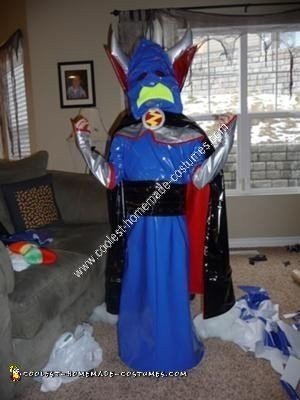 Homemade Evil Emperor Zurg Halloween Costume Idea