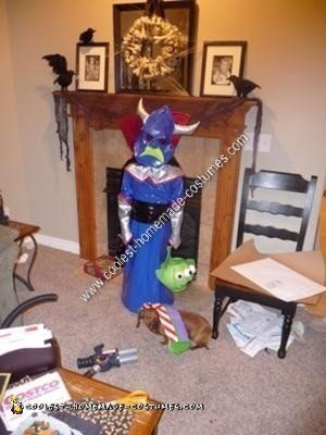 Homemade Evil Emperor Zurg Halloween Costume Idea