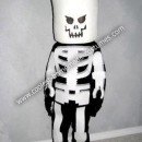 Homemade Evil Glow in the Dark Lego Skeleton Costume