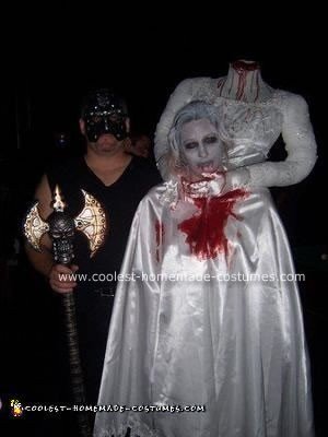 Homemade Executioner and Headless Woman Costume