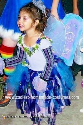 Homemade Fairy Girl Costume