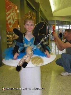 Homemade Fairy Princess Illusion Halloween Costume Idea