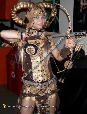 Homemade Fantasy Warrior Chic Costume