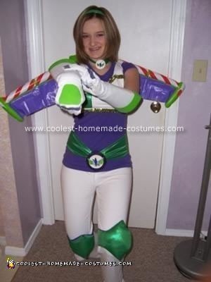 Homemade Female Buzz Lightyear Costume