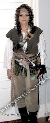 Homemade Female Pirate Costume