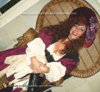 Homemade Female Pirate Wench Costume