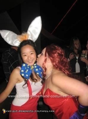 Homemade Female Roger Rabbit Costume