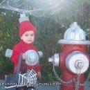 Homemade Fire Hydrant Costume