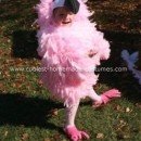 Homemade Flamingo Costume