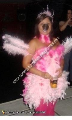 Homemade Flamingo Costume