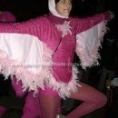 Homemade Flamingo Halloween Costume