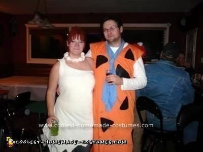 Homemade Flintstones Costume