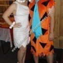 Homemade Flintstones Couple Halloween Costumes