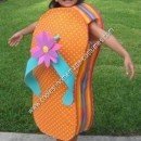 Homemade Florida Flip Flop Halloween Costume Idea
