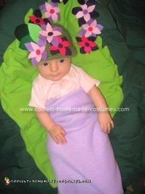 Homemade Flower Bud Costume