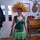 Homemade Flower Costume