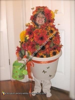 Homemade Flower Pot Costume