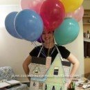 Homemade Flying House Costume from Up