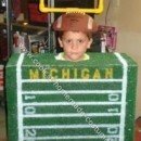 Homemade Football Halloween Costume