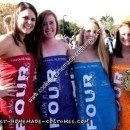 Homemade Four Loko Group Halloween Costume