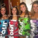 Homemade Four Loko Group Halloween Costume Idea