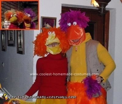 Homemade Fraggle Rock Costumes