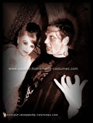 Homemade Frankenstein's Monster Couple Costume