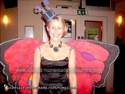 Homemade Funky Butterfly Halloween Costume