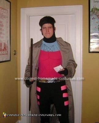 Homemade Gambit from the X Men Costume