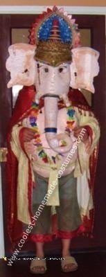 Homemade Ganesh Hindu God Costume