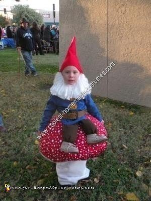 Homemade Garden Gnome Halloween Costume