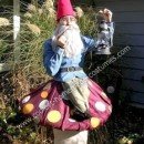 Homemade Garden Gnome on Toadstool Costume