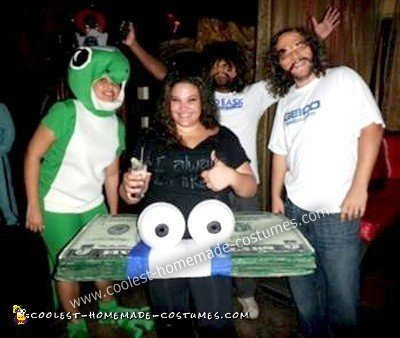 Homemade Geico Halloween Costume