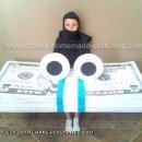 Homemade GEICO Money Stack Costume