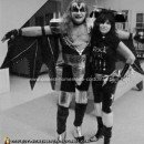 Homemade Gene Simmons and Paul Stanley Couple Costume
